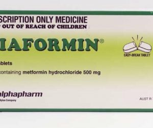 Pharmaceutical Diaformin, Metformin 90 x 1000mg